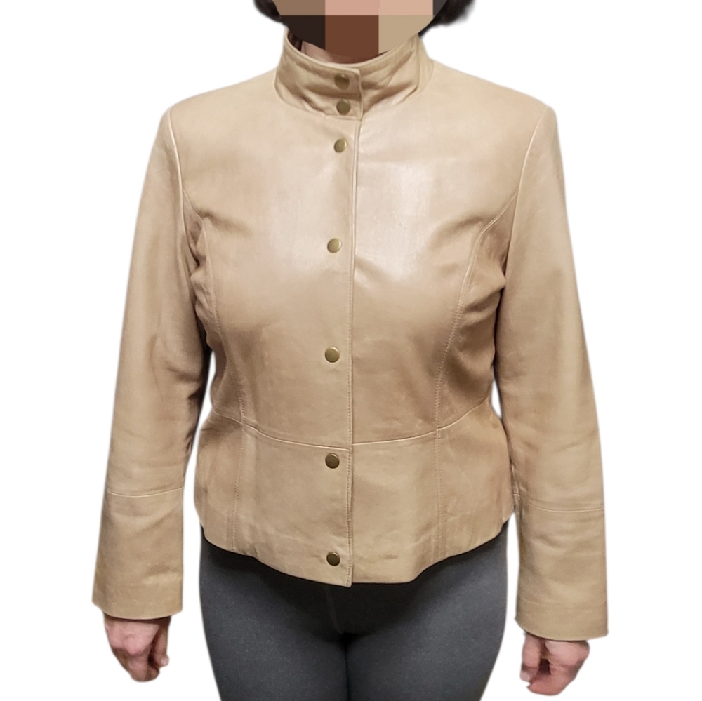 Women's Lambskin Leather Jacket XL